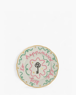 Bitossi Il Frutto della Passione small plate diam. 16.5 cm. - 6.5 in. Keys - Buy now on ShopDecor - Discover the best products by BITOSSI HOME design