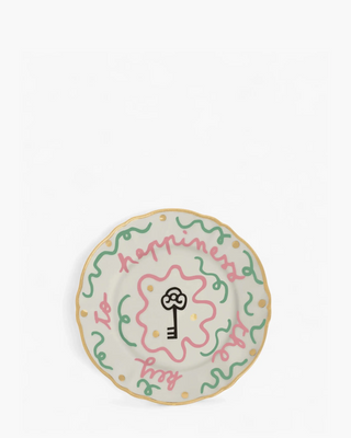 Bitossi Il Frutto della Passione small plate diam. 16.5 cm. - 6.5 in. Keys - Buy now on ShopDecor - Discover the best products by BITOSSI HOME design