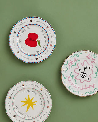 Bitossi Il Frutto della Passione small plate diam. 16.5 cm. - 6.5 in. - Buy now on ShopDecor - Discover the best products by BITOSSI HOME design