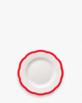 Bitossi Petalo dinner plate with scalloped rim Red 16 cm. - 6.30 in. - Buy now on ShopDecor - Discover the best products by BITOSSI HOME design