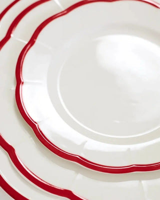 Bitossi Petalo dinner plate with scalloped rim - Buy now on ShopDecor - Discover the best products by BITOSSI HOME design