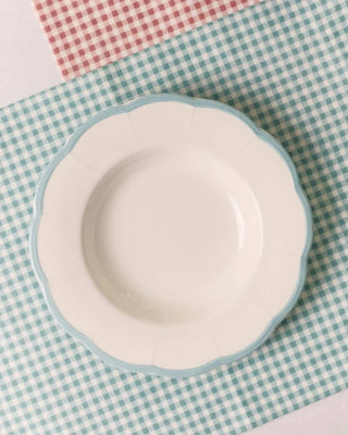 Bitossi Petalo dinner plate with scalloped rim - Buy now on ShopDecor - Discover the best products by BITOSSI HOME design