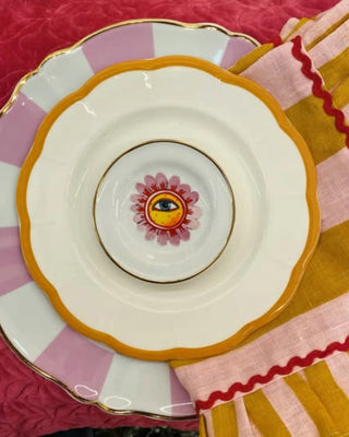 Bitossi Petalo dinner plate with scalloped rim - Buy now on ShopDecor - Discover the best products by BITOSSI HOME design