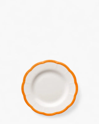 Bitossi Petalo dinner plate with scalloped rim Ocher 16 cm. - 6.30 in. - Buy now on ShopDecor - Discover the best products by BITOSSI HOME design