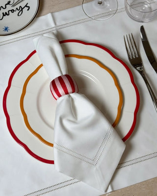 Bitossi Petalo dinner plate with scalloped rim - Buy now on ShopDecor - Discover the best products by BITOSSI HOME design