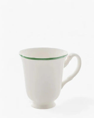 Bitossi Petalo mug with scalloped rim Green - Buy now on ShopDecor - Discover the best products by BITOSSI HOME design