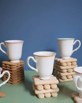 Bitossi Petalo mug with scalloped rim - Buy now on ShopDecor - Discover the best products by BITOSSI HOME design