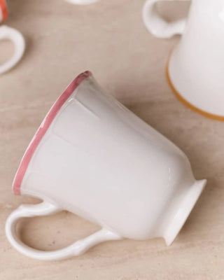 Bitossi Petalo mug with scalloped rim - Buy now on ShopDecor - Discover the best products by BITOSSI HOME design