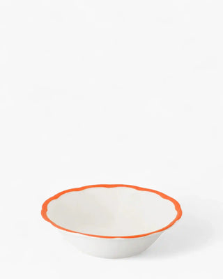 Bitossi Petalo small bowl with scalloped rim Rust red - Buy now on ShopDecor - Discover the best products by BITOSSI HOME design
