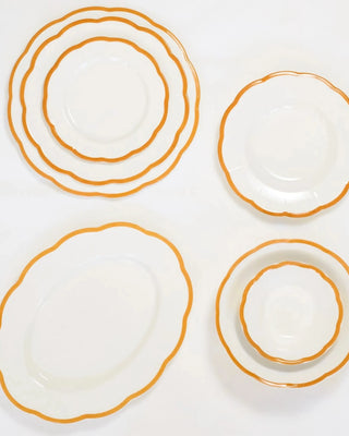 Bitossi Petalo soup plate with scalloped rim - Buy now on ShopDecor - Discover the best products by BITOSSI HOME design