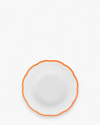 Bitossi Petalo soup plate with scalloped rim Rust red - Buy now on ShopDecor - Discover the best products by BITOSSI HOME design
