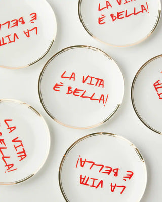 Bitossi La Tavola Scomposta small plate diam. 17 cm - 6.69 in. - Buy now on ShopDecor - Discover the best products by BITOSSI HOME design