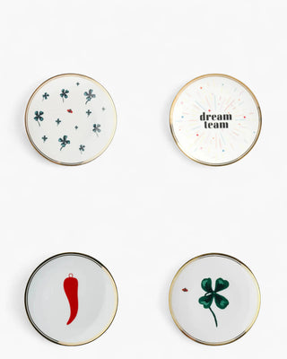 Bitossi La Tavola Scomposta set 4 small plates mod. 1 - Buy now on ShopDecor - Discover the best products by BITOSSI HOME design