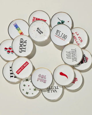 Bitossi La Tavola Scomposta set 4 small plates mod. 1 - Buy now on ShopDecor - Discover the best products by BITOSSI HOME design