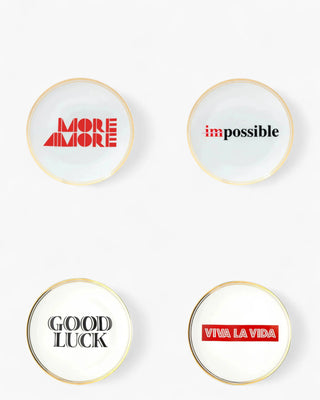 Bitossi La Tavola Scomposta set 4 small plates mod. 4 - Buy now on ShopDecor - Discover the best products by BITOSSI HOME design