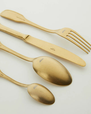 Bitossi Vintage 24-piece cutlery set gold finish - Buy now on ShopDecor - Discover the best products by BITOSSI HOME design