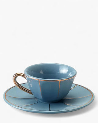 Bitossi Vintage cup with saucer Sugar Paper Blue Tea - Buy now on ShopDecor - Discover the best products by BITOSSI HOME design
