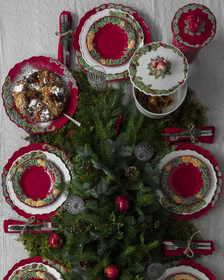 Bordallo Pinheiro Christmas Garland plate - Buy now on ShopDecor - Discover the best products by BORDALLO PINHEIRO design