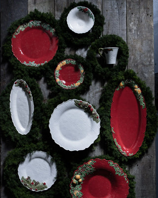 Bordallo Pinheiro Christmas Garland bowl - Buy now on ShopDecor - Discover the best products by BORDALLO PINHEIRO design