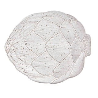 Bordallo Pinheiro Artichoke dinner plate 31.5x26.8 cm. White - Buy now on ShopDecor - Discover the best products by BORDALLO PINHEIRO design