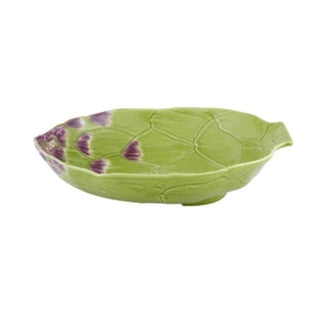 Bordallo Pinheiro Artichoke pasta plate 28.2x23.7 cm. - Buy now on ShopDecor - Discover the best products by BORDALLO PINHEIRO design