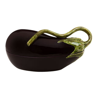 Bordallo Pinheiro Aubergine box 31.5x15 cm. - Buy now on ShopDecor - Discover the best products by BORDALLO PINHEIRO design