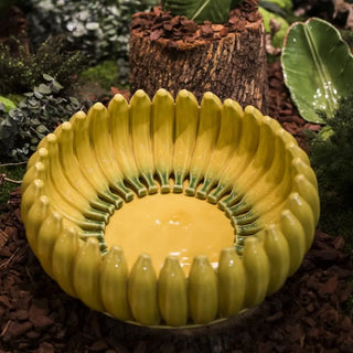 Bordallo Pinheiro Banana da Madeira centrepiece 38 cm. - 14.96 in. - Buy now on ShopDecor - Discover the best products by BORDALLO PINHEIRO design
