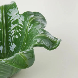 Bordallo Pinheiro Banana da Madeira salad bowl 37 cm. - 14.56 in. - Buy now on ShopDecor - Discover the best products by BORDALLO PINHEIRO design