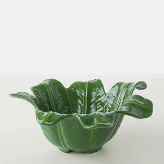Bordallo Pinheiro Banana da Madeira salad bowl 37 cm. - 14.56 in. - Buy now on ShopDecor - Discover the best products by BORDALLO PINHEIRO design
