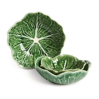 Bordallo Pinheiro Cabbage bowl diam. 17.5 cm. - Buy now on ShopDecor - Discover the best products by BORDALLO PINHEIRO design