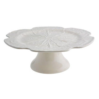 Bordallo Pinheiro Cabbage cake stand diam. 31 cm. Bordallo Pinheiro Beige - Buy now on ShopDecor - Discover the best products by BORDALLO PINHEIRO design