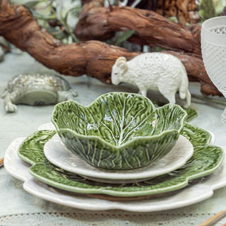 Bordallo Pinheiro Cabbage charger plate 30.5 cm. - Buy now on ShopDecor - Discover the best products by BORDALLO PINHEIRO design