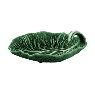 Bordallo Pinheiro Cabbage Leaf wih Curvature bowl 25 cm. - Buy now on ShopDecor - Discover the best products by BORDALLO PINHEIRO design