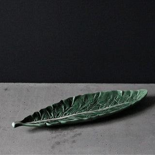 Bordallo Pinheiro Cabbage Narrow Leaf plate 40 cm. - Buy now on ShopDecor - Discover the best products by BORDALLO PINHEIRO design