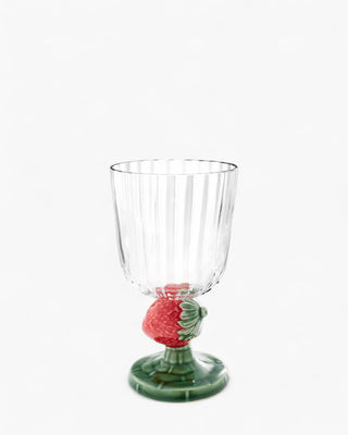 Bordallo Pinheiro Carmen goblet Red - Buy now on ShopDecor - Discover the best products by BORDALLO PINHEIRO design