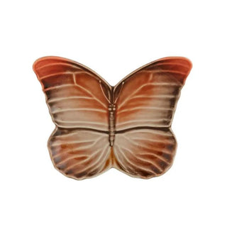 Bordallo Pinheiro Cloudy Butterflies bread and butter plate 22x22x cm. - Buy now on ShopDecor - Discover the best products by BORDALLO PINHEIRO design