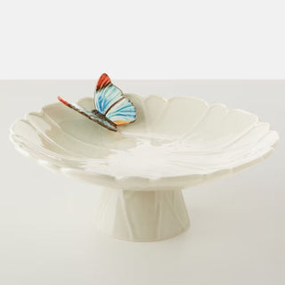 Bordallo Pinheiro Cloudy Butterflies cake stand - Buy now on ShopDecor - Discover the best products by BORDALLO PINHEIRO design