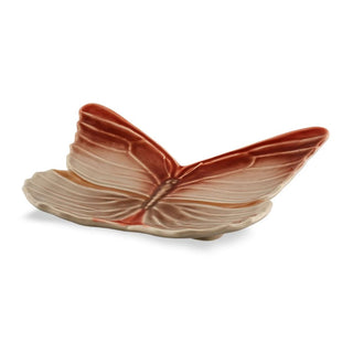 Bordallo Pinheiro Cloudy Butterflies dessert plate 30x30 cm. - Buy now on ShopDecor - Discover the best products by BORDALLO PINHEIRO design