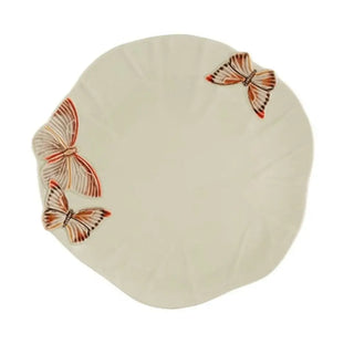 Bordallo Pinheiro Cloudy Butterflies dinner plate 30 cm - 11.82 in - Buy now on ShopDecor - Discover the best products by BORDALLO PINHEIRO design
