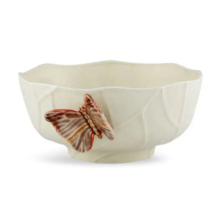 Bordallo Pinheiro Cloudy Butterflies salad bowl 29 cm - 11.42 in - Buy now on ShopDecor - Discover the best products by BORDALLO PINHEIRO design