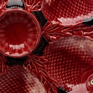 Bordallo Pinheiro Fish plate 7 parts 27 cm. - 10.62 in. - Buy now on ShopDecor - Discover the best products by BORDALLO PINHEIRO design