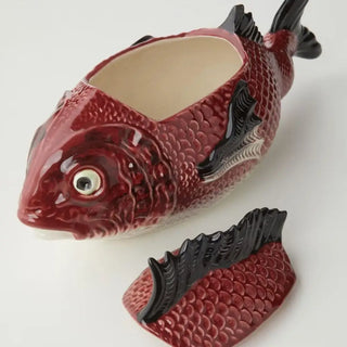 Bordallo Pinheiro Fish tureen 3.3 lt. - 3.5 qt. - Buy now on ShopDecor - Discover the best products by BORDALLO PINHEIRO design