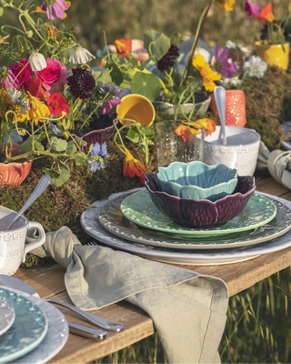 Bordallo Pinheiro Flora coffee cup - Buy now on ShopDecor - Discover the best products by BORDALLO PINHEIRO design