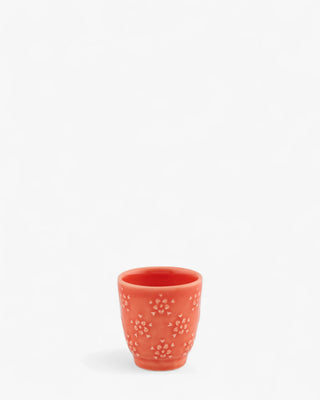 Bordallo Pinheiro Flora coffee cup Salmon - Buy now on ShopDecor - Discover the best products by BORDALLO PINHEIRO design
