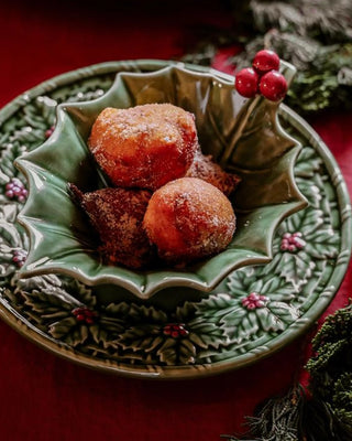 Bordallo Pinheiro Holly/Azevinho dessert plate - Buy now on ShopDecor - Discover the best products by BORDALLO PINHEIRO design