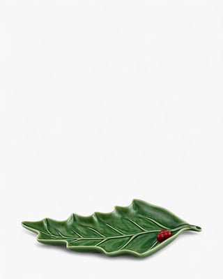Bordallo Pinheiro Holly/Azevinho leaf 36 cm. - 14.17 in. - Buy now on ShopDecor - Discover the best products by BORDALLO PINHEIRO design