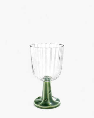 Bordallo Pinheiro Pátio goblet Bordallo Pinheiro Green - Buy now on ShopDecor - Discover the best products by BORDALLO PINHEIRO design