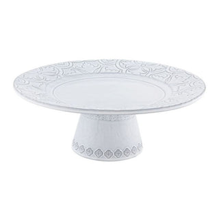 Bordallo Pinheiro Rua Nova cake stand diam. 28 cm. Bordallo Pinheiro White Antique - Buy now on ShopDecor - Discover the best products by BORDALLO PINHEIRO design