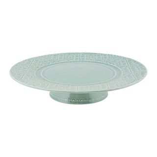 Bordallo Pinheiro Rua Nova cake stand diam. 34 cm. Bordallo Pinheiro Morning Blue - Buy now on ShopDecor - Discover the best products by BORDALLO PINHEIRO design