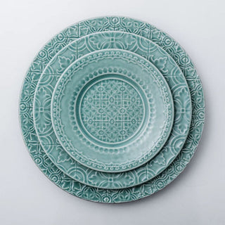 Bordallo Pinheiro Rua Nova charger plate diam. 34 cm. - Buy now on ShopDecor - Discover the best products by BORDALLO PINHEIRO design